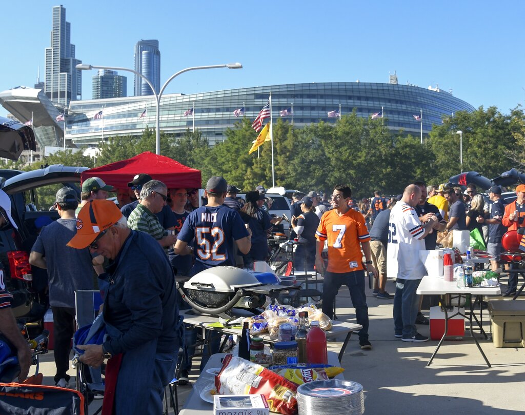 chicago bears tailgating club