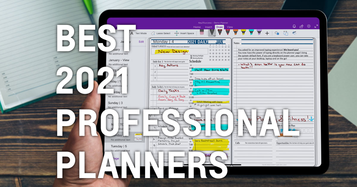 Best 2021 Digital Planners For OneNote And GoodNotes - OnFocus