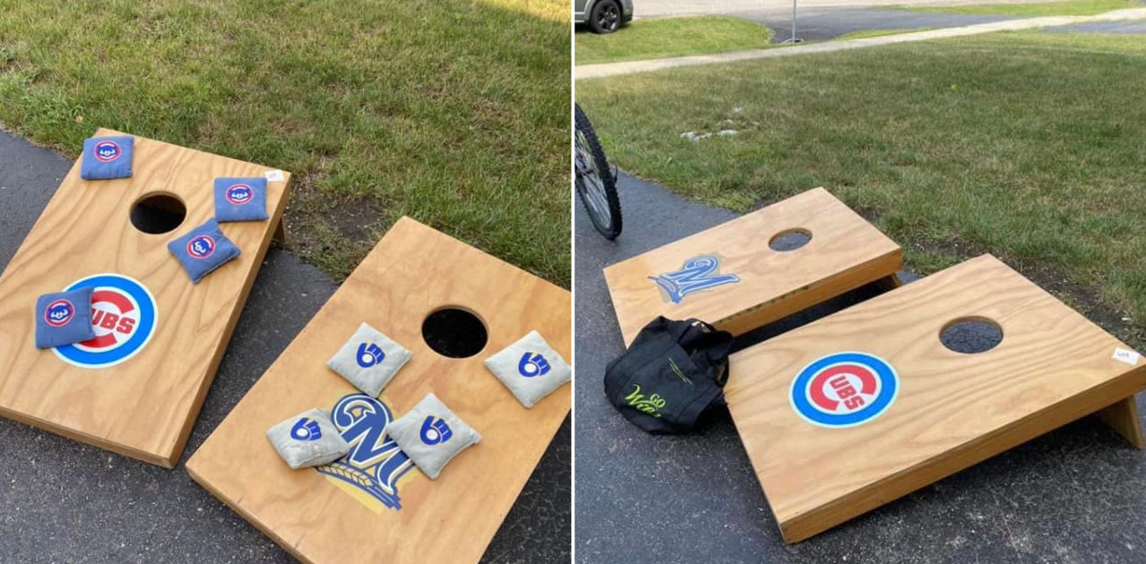 tennessee titans cornhole bags