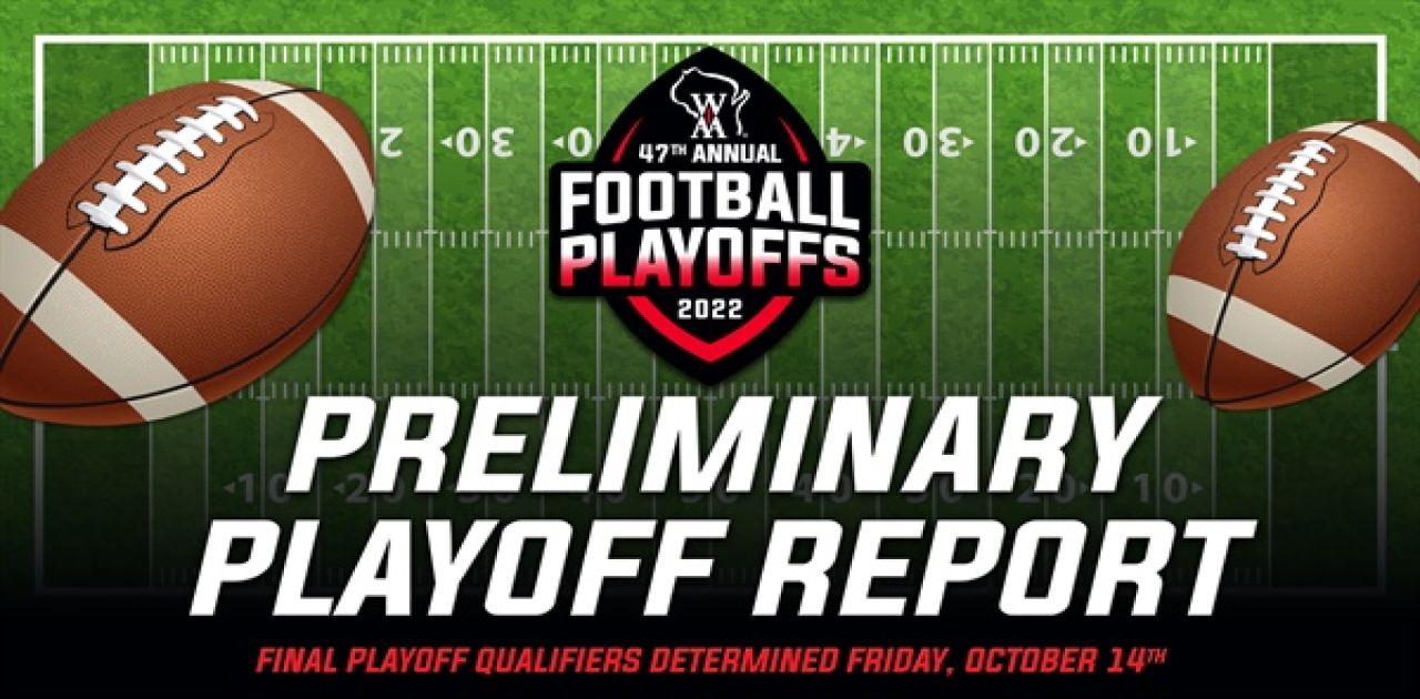 WIAA Football Playoff Qualifying Field Report, Three Weeks Remaining in