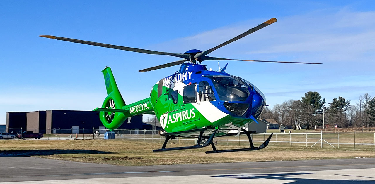 Aspirus MedEvac Adds New Advanced Helicopter - OnFocus