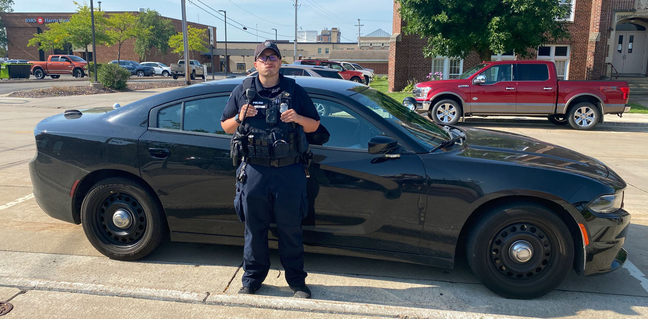 Marshfield Police Officer Jacob Maxson Reflects on First Five Years