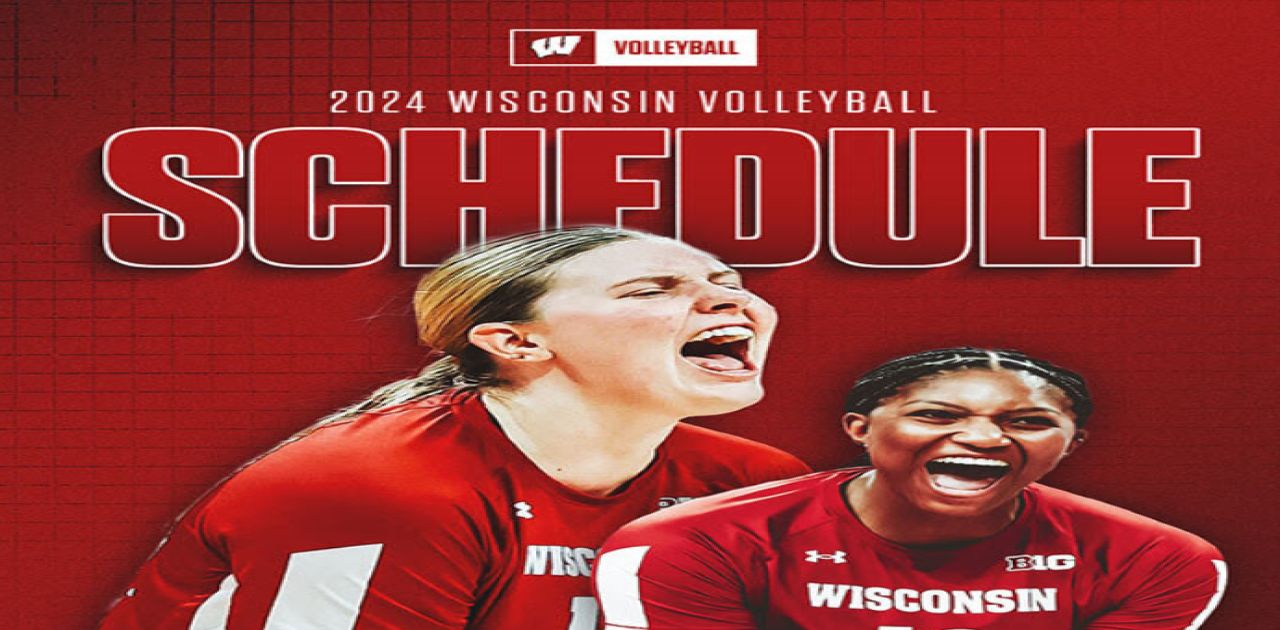 Wisconsin Badger Volleyball Schedule 2024 Pdf Rhona Cherrita