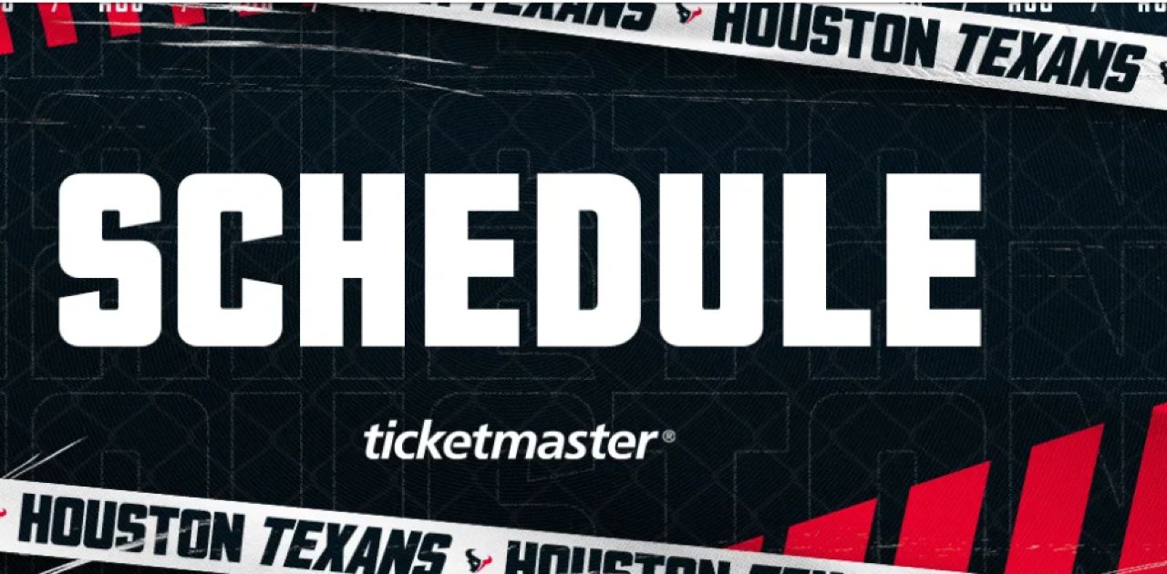 2024 NFL Houston Texans Complete Schedule OnFocus