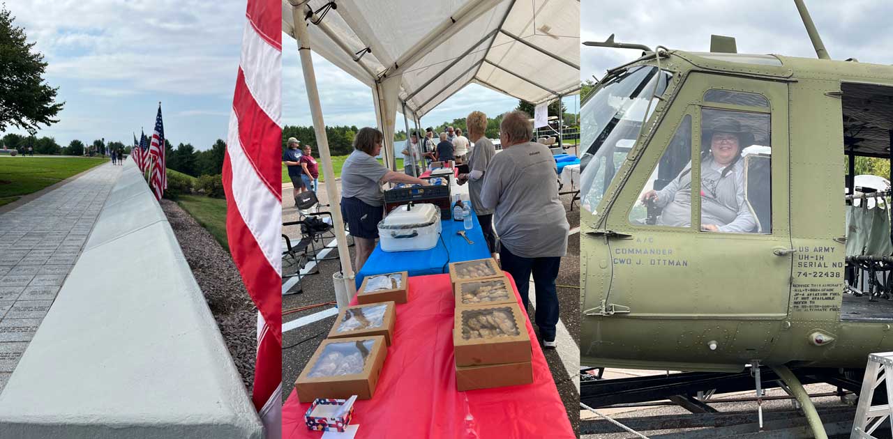 Nate Heeg’s Thrivent office supports veterans at 40th Annual Heroes Ride and Vietnam Veterans Reunion